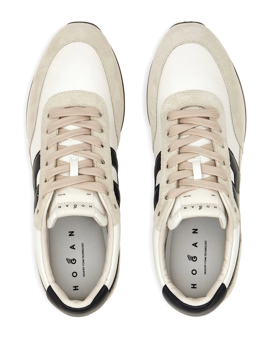 Hogan Hogan H699 Logo-patch Sneakers, view 4