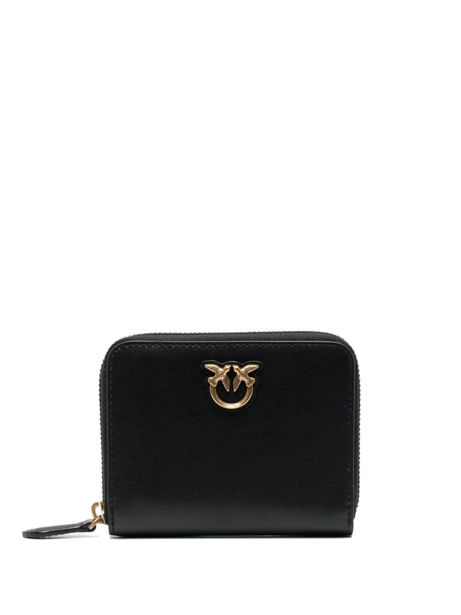Pinko Pinko Square Leather Zip-around Purse