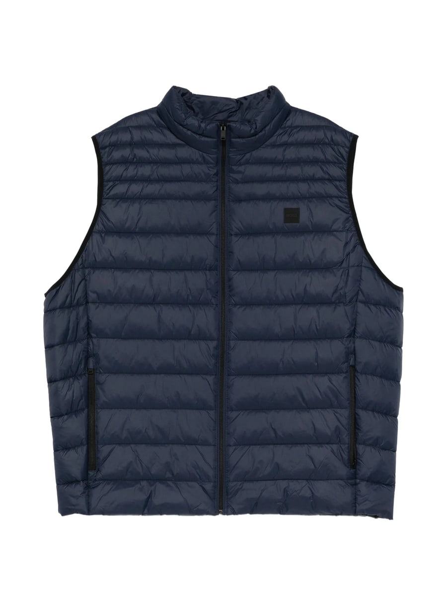 Boss Boss Water-repellent Vest With Logo Patch
