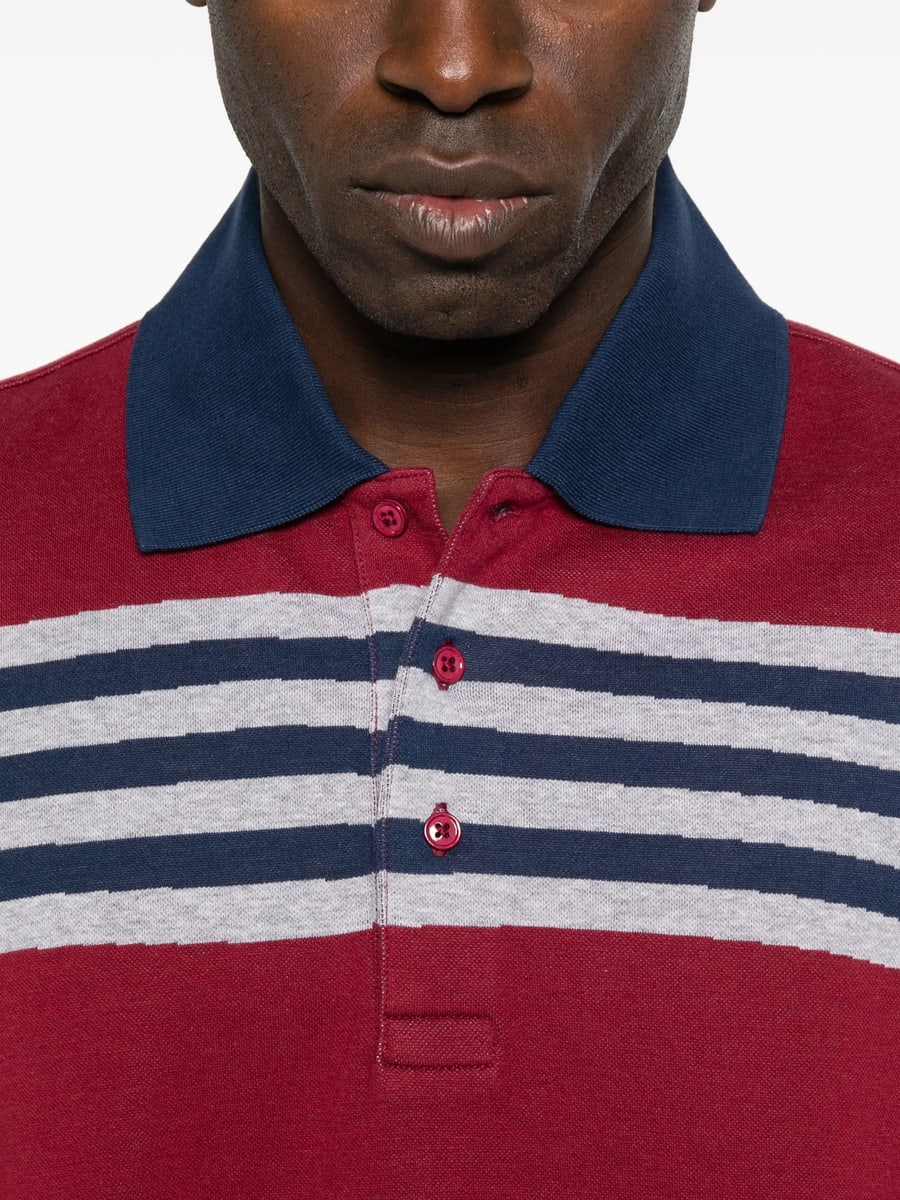 Napapijri Napapijri Striped Polo Shirt, view 4