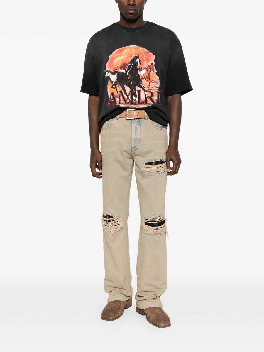 Amiri Amiri Ripped Jeans, view 4