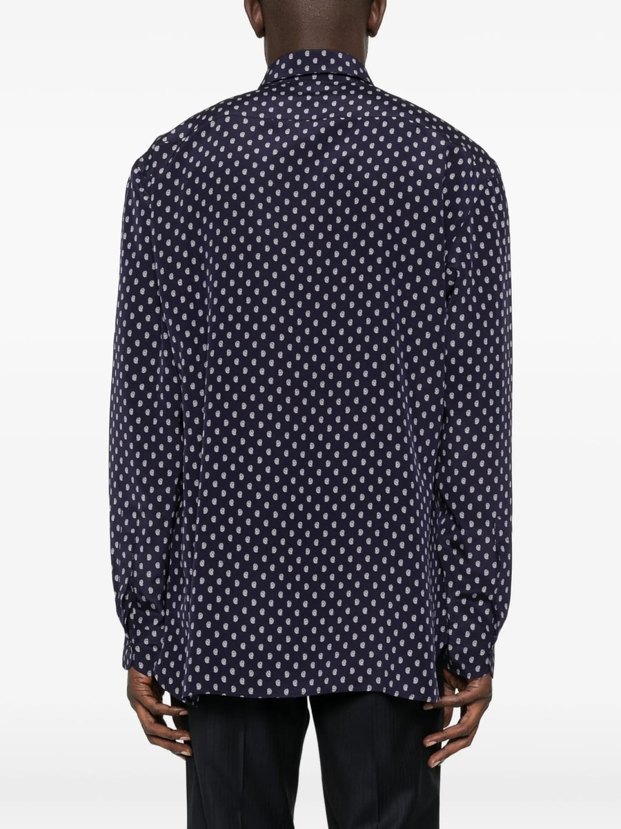 Tom Ford Tom Ford Paisley-pattern Shirt, view 4