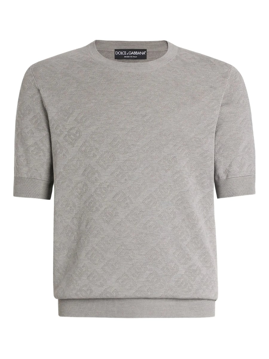 Dolce & Gabbana Dolce & Gabbana Textured Short-sleeve T-shirt