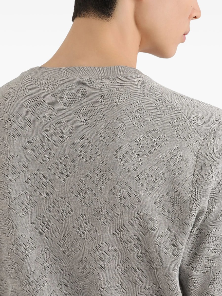 Dolce & Gabbana Dolce & Gabbana Textured Short-sleeve T-shirt, view 3