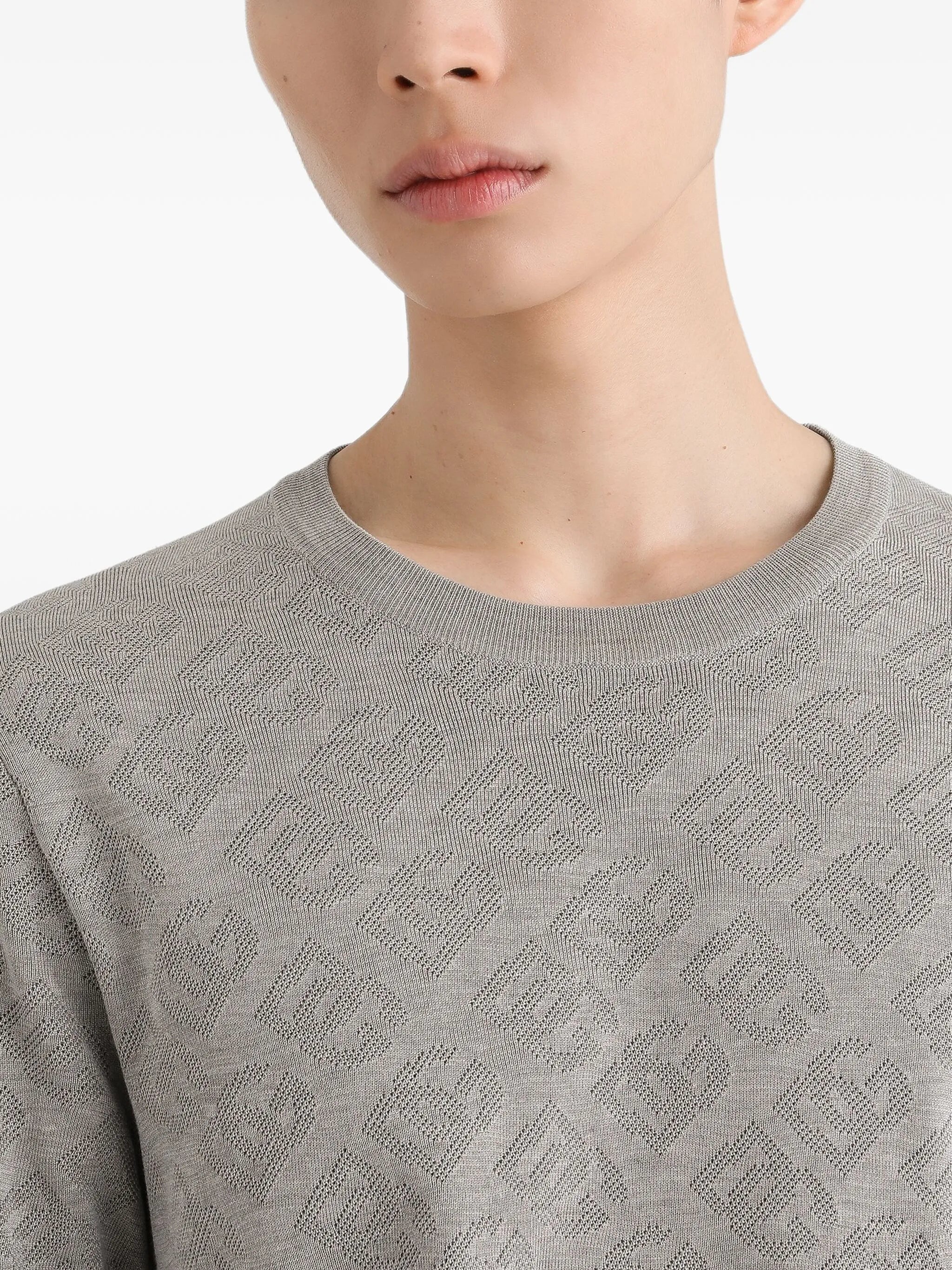Dolce & Gabbana Dolce & Gabbana Textured Short-sleeve T-shirt, view 2