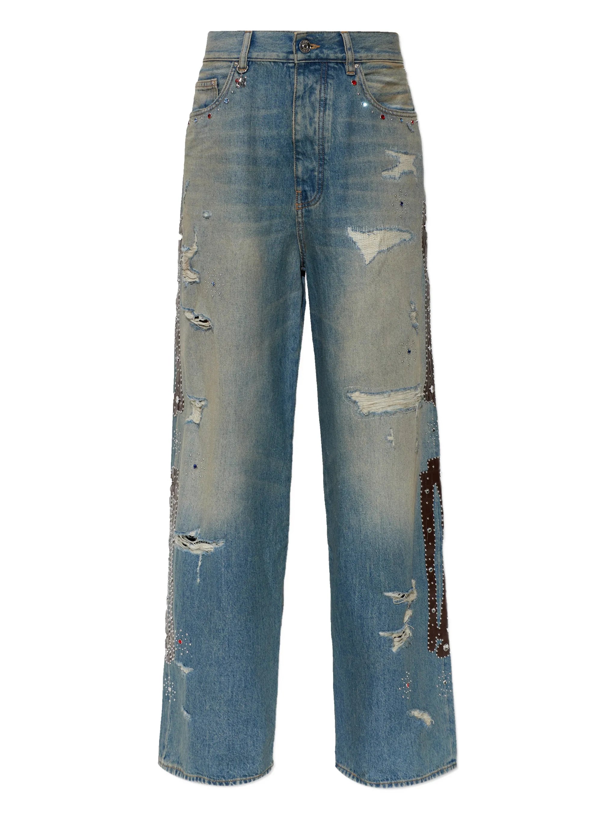Amiri Amiri Bones Studded Jeans