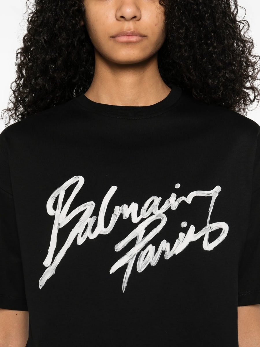 Balmain Balmain Graphic-print T-shirt, view 2