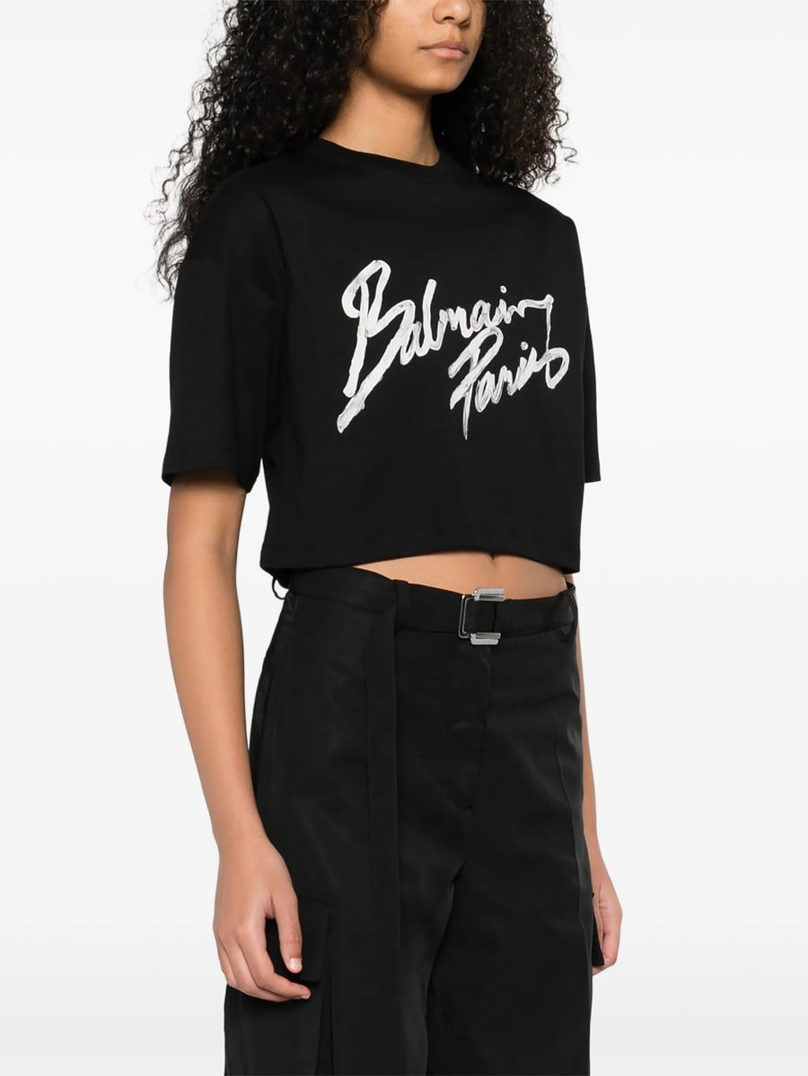 Balmain Balmain Graphic-print T-shirt, view 4