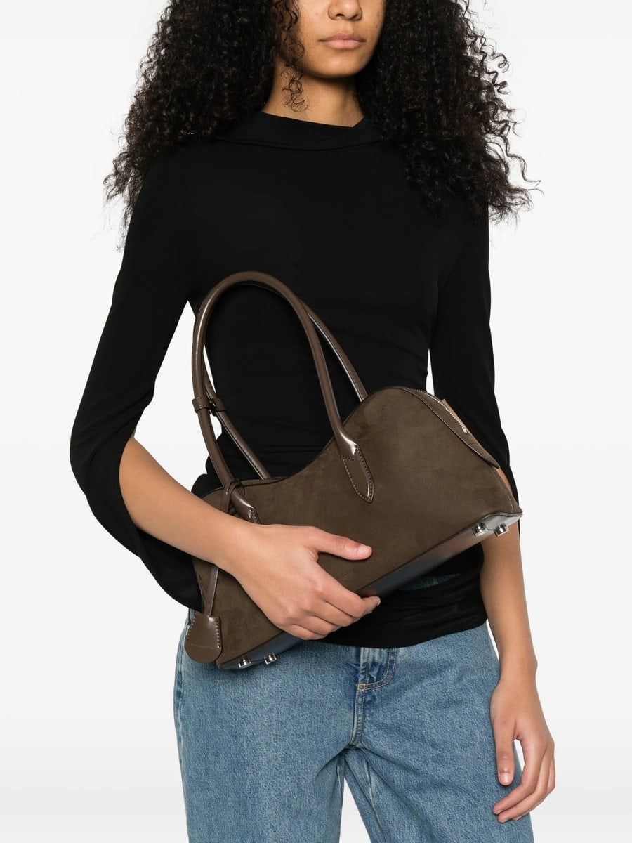 Stella McCartney Stella Mccartney Ryder Suede Shoulder Bag, view 4