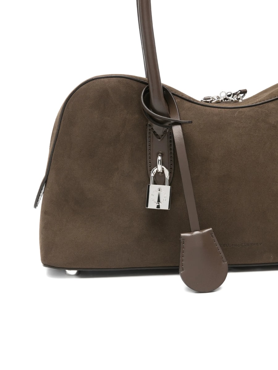 Stella McCartney Stella Mccartney Ryder Suede Shoulder Bag, view 5