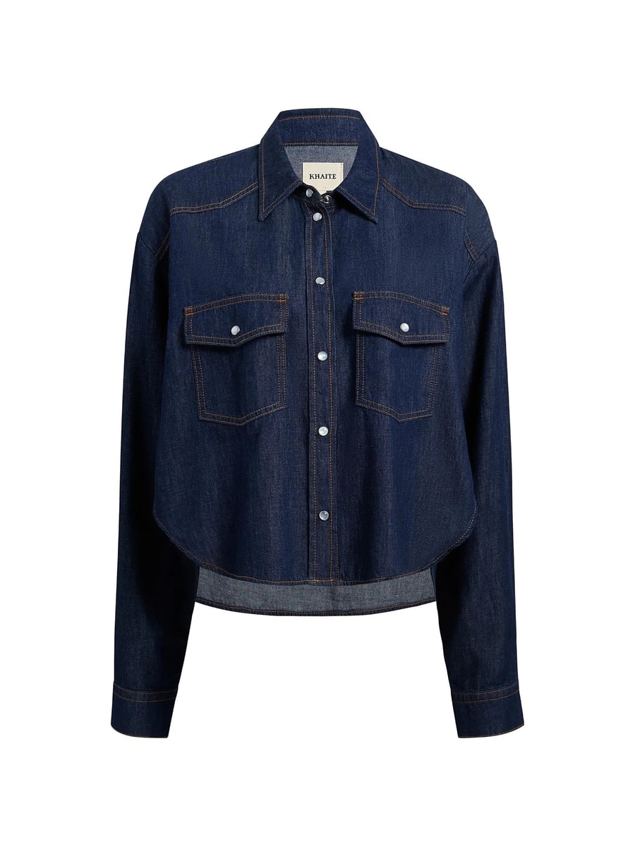 Khaite Khaite Grenon Patch-pocket Shirt