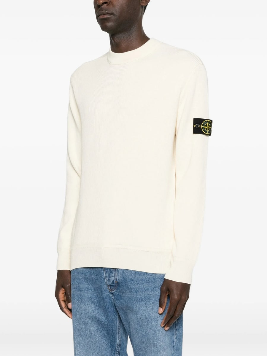 Stone Island Stone Island Badge Crew-neck Jumper, view 4
