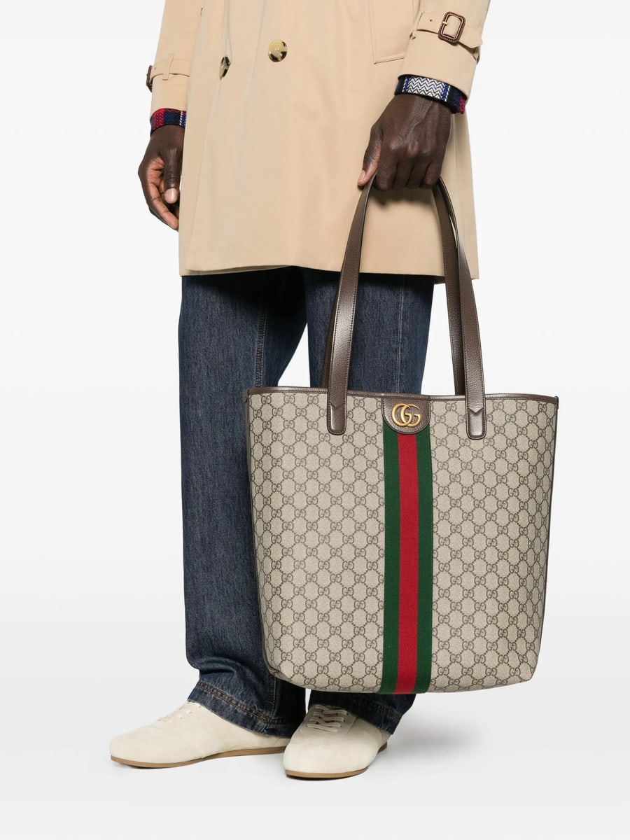 Gucci Gucci Medium Ophidia Tote Bag, view 3