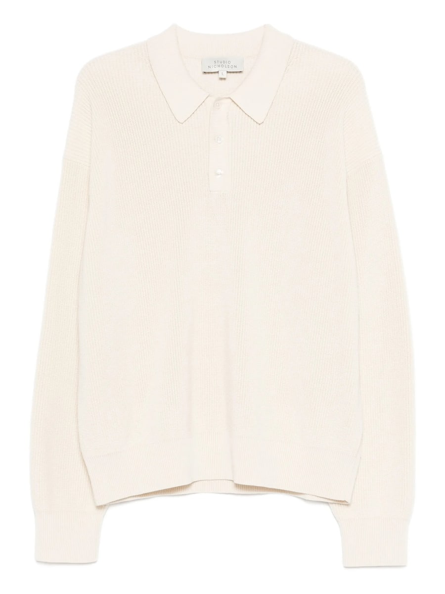 Studio Nicholson Studio Nicholson Buttoned Polo Shirt