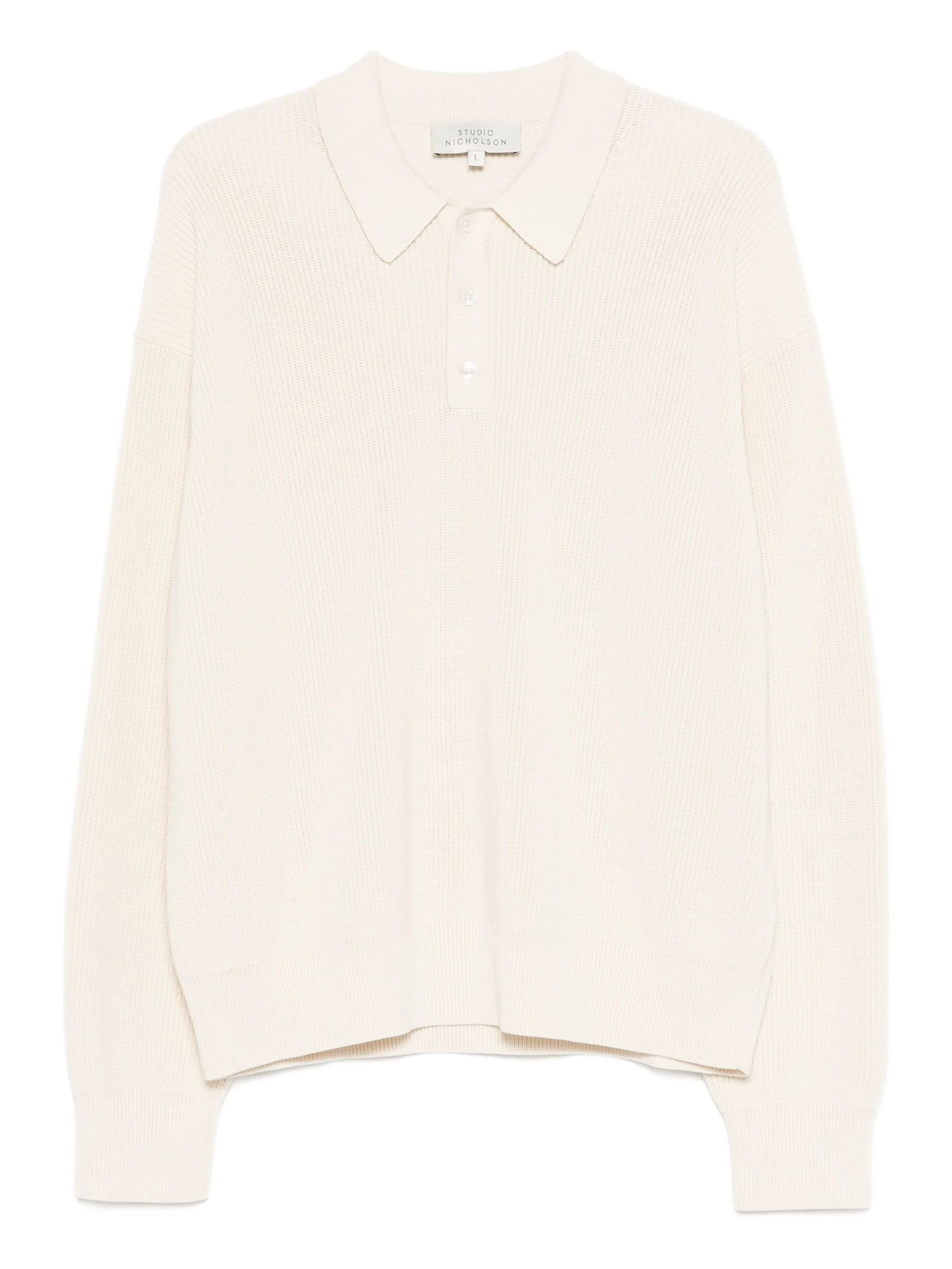 Studio Nicholson Studio Nicholson Buttoned Polo Shirt