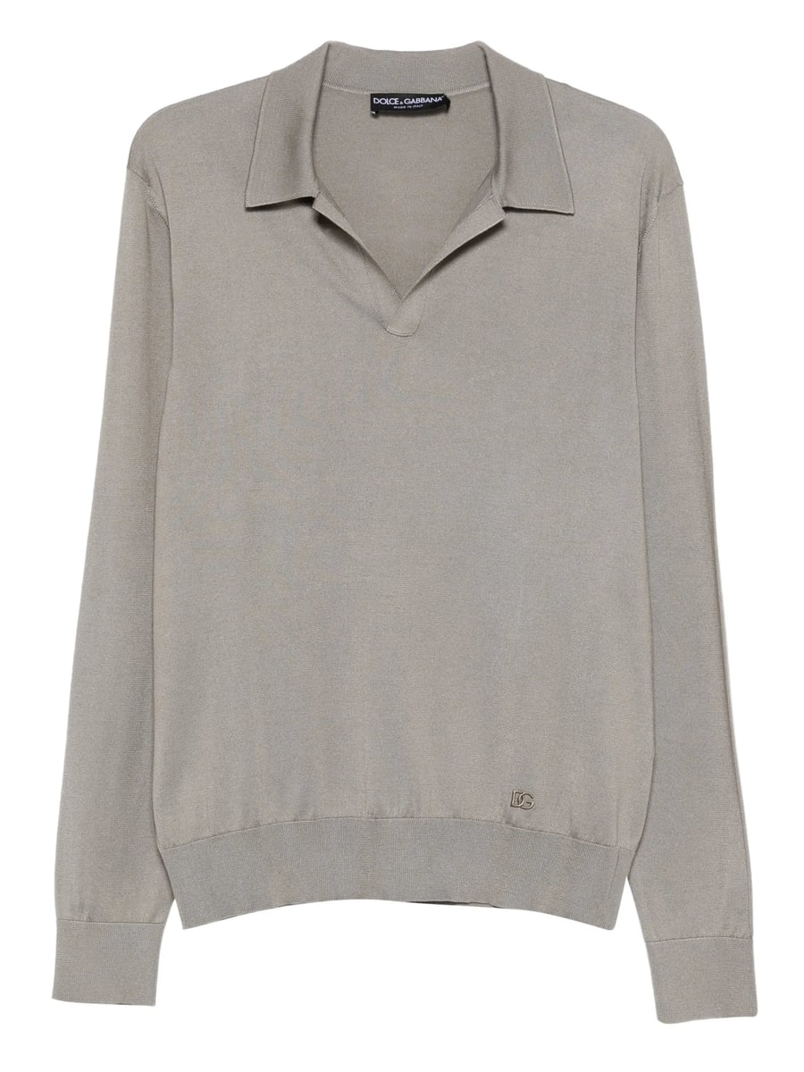 Dolce & Gabbana Dolce & Gabbana Collared Long-sleeve T-shirt