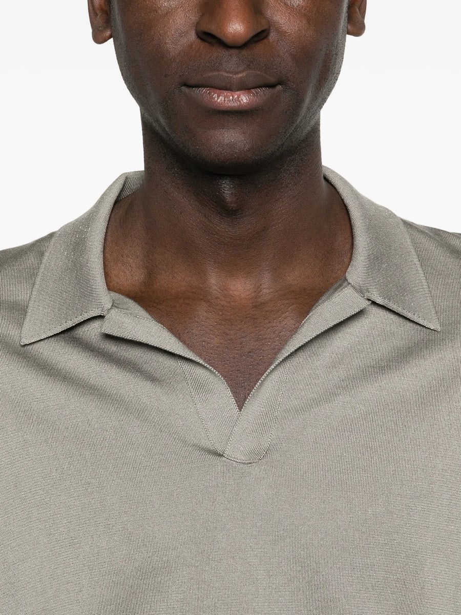 Dolce & Gabbana Dolce & Gabbana Collared Long-sleeve T-shirt, view 2