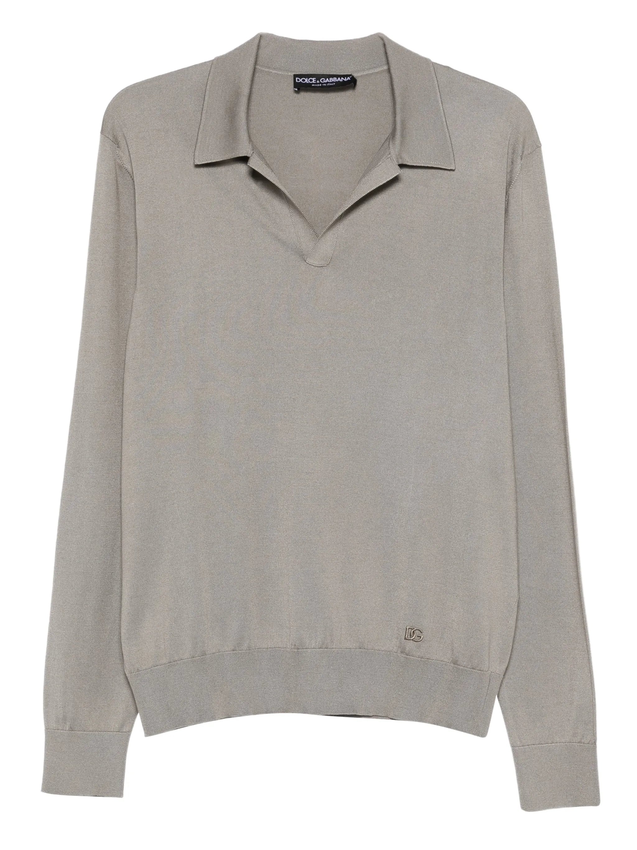 Dolce & Gabbana Dolce & Gabbana Collared Long-sleeve T-shirt