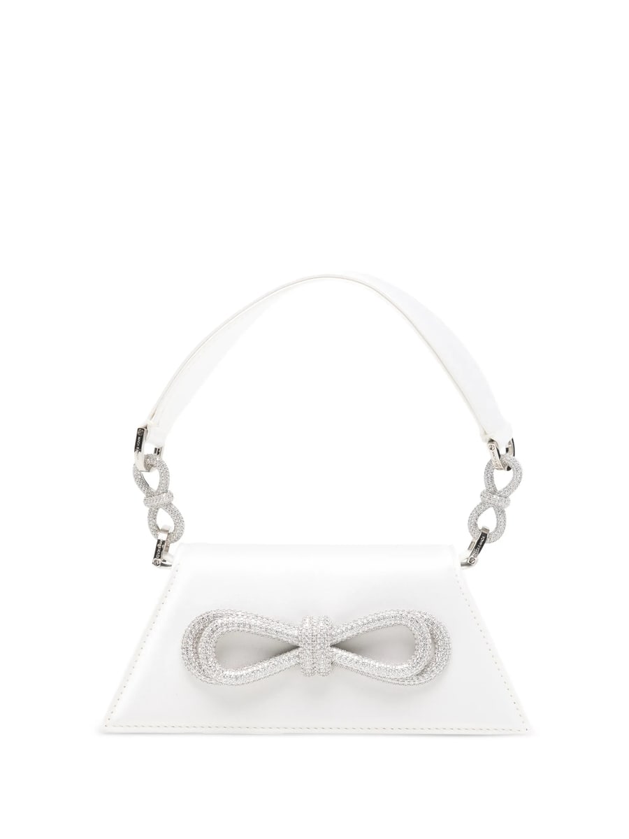 Mach & Mach Mach & Mach Bow Chain Tote Bag