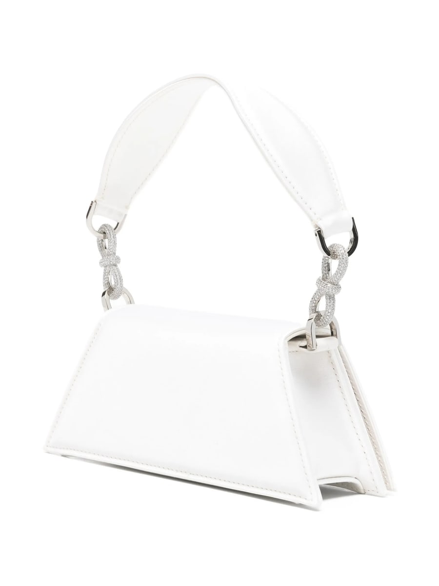 Mach & Mach Mach & Mach Bow Chain Tote Bag, view 5