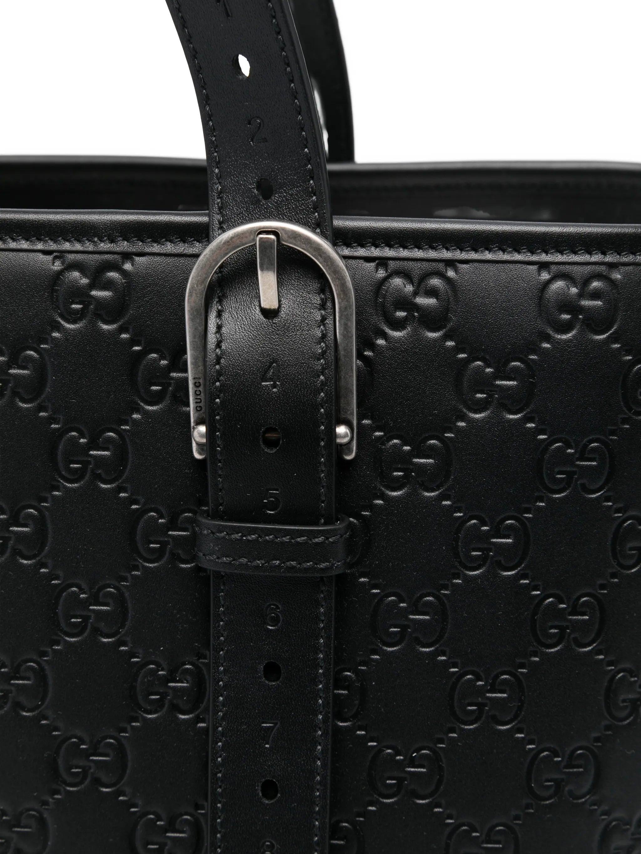 Gucci Gucci Large GG Emblem Tote Bag, view 2