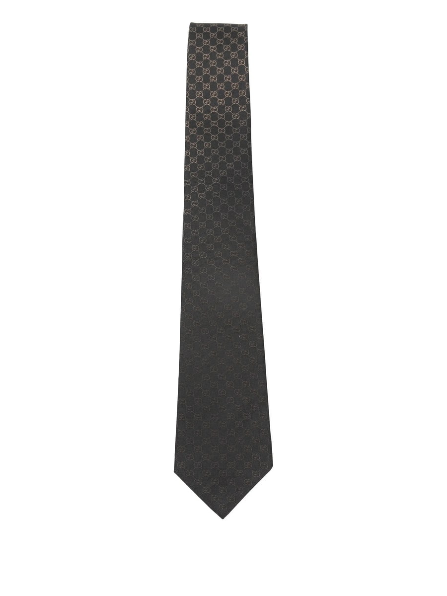 Gucci Gucci Monogram Bee Tie