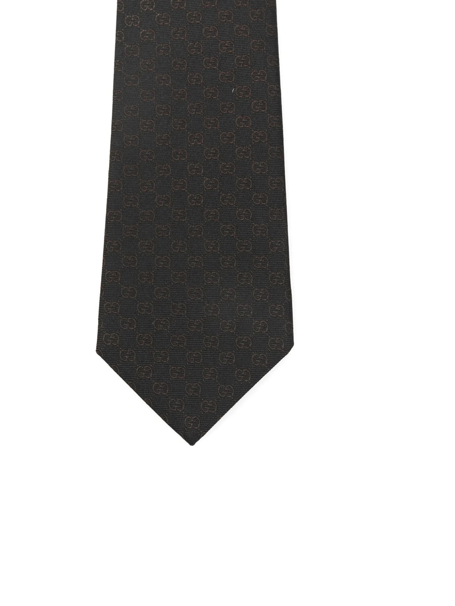 Gucci Gucci Monogram Bee Tie, view 2
