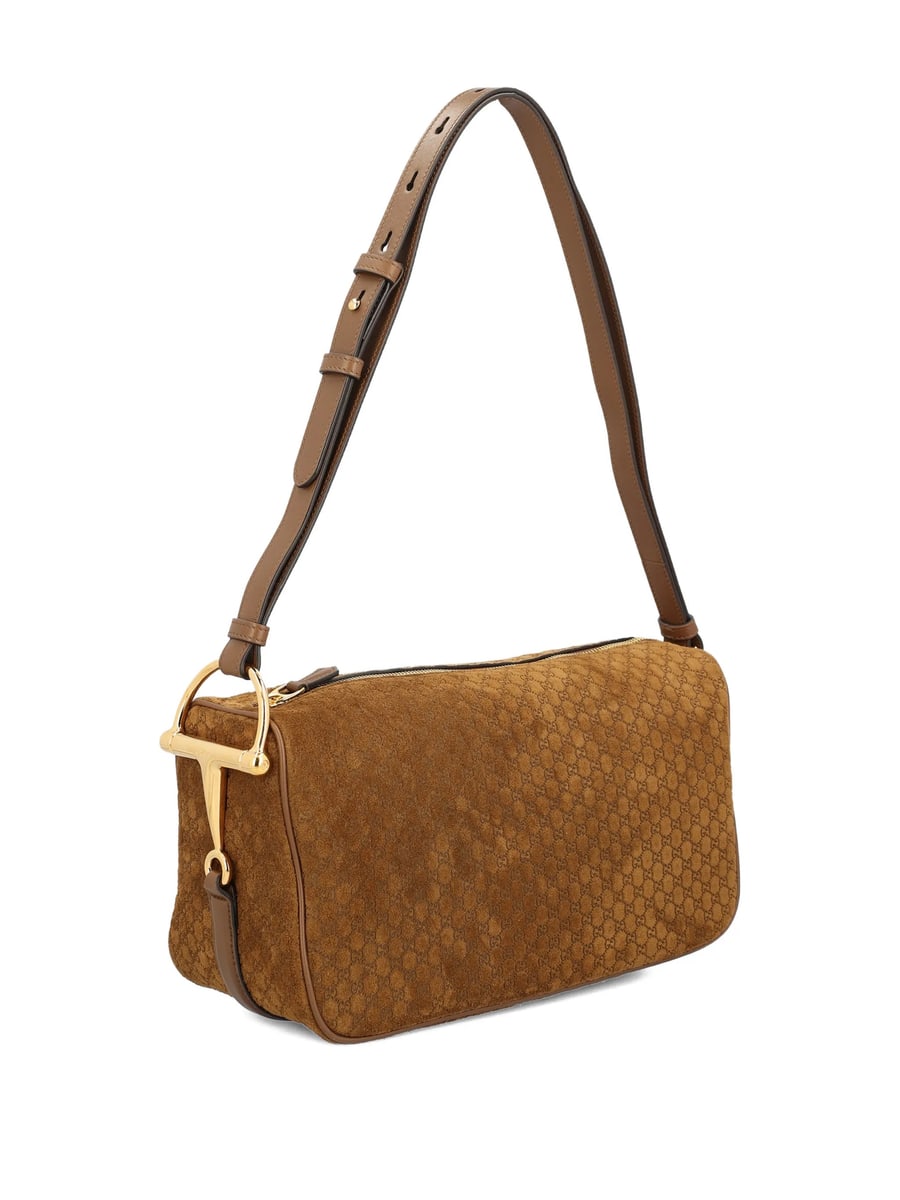 Gucci Gucci Medium Half Horsebit Shoulder Bag, view 4