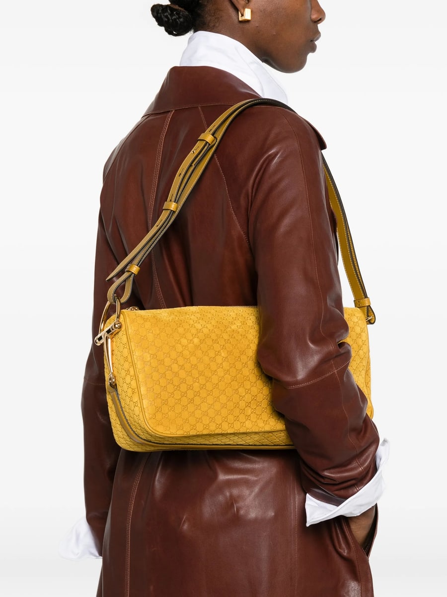 Gucci Gucci Monogram Top-handle Medium Shoulder Bag, view 4