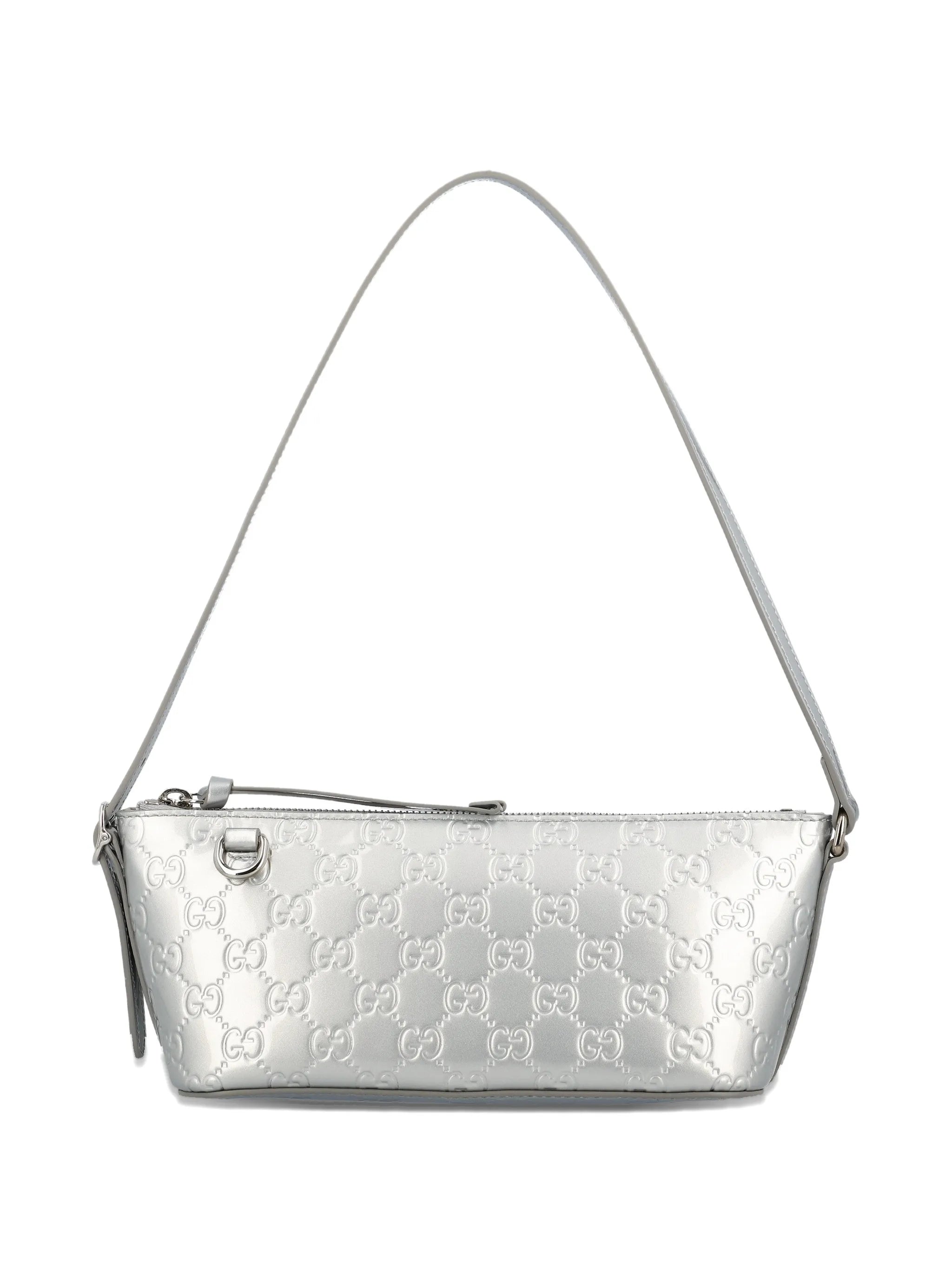 Gucci Gucci Small GG Emblem Shoulder Bag, view 2
