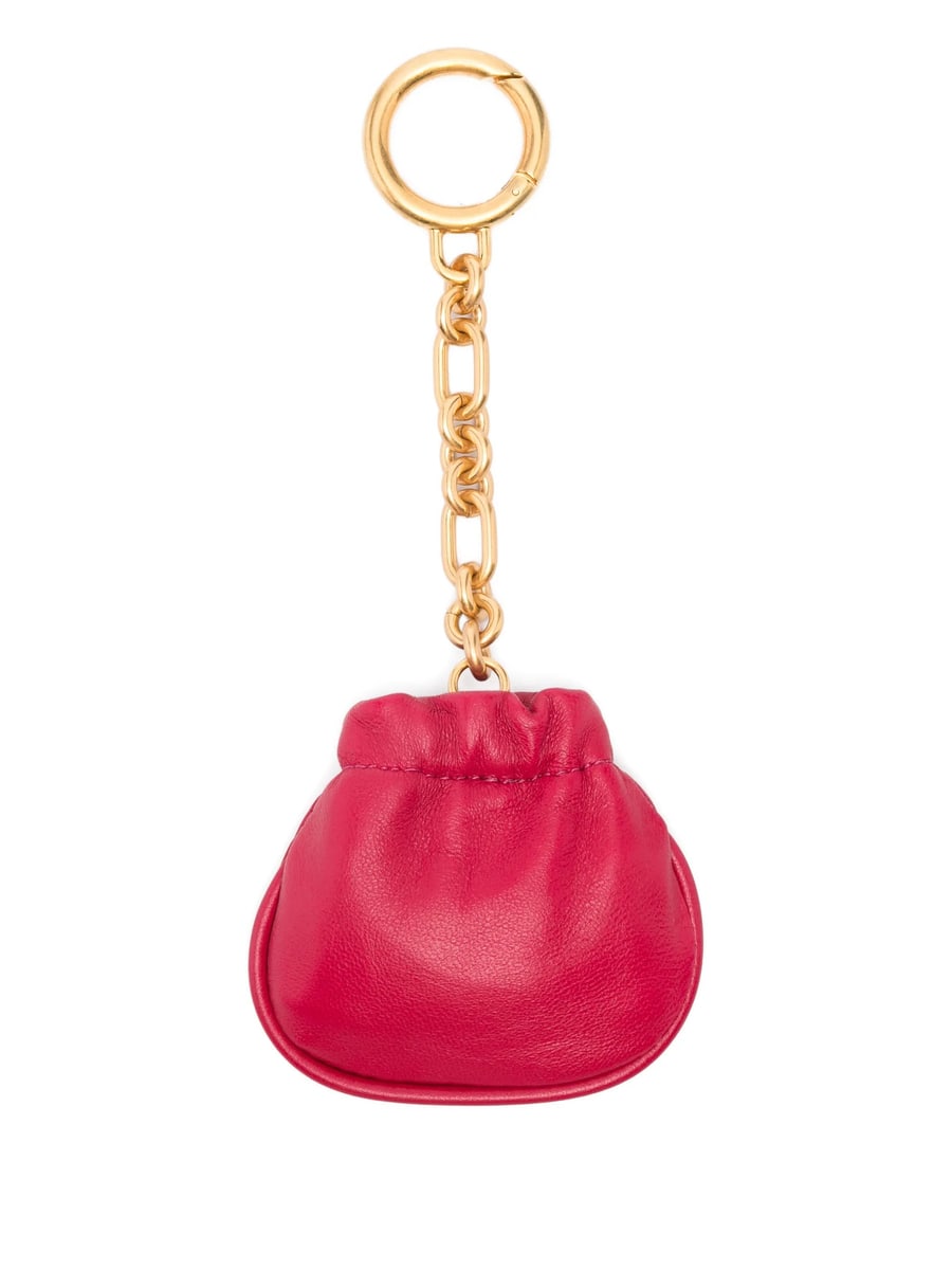 Balmain Balmain Pouch Chain Keyring, view 3