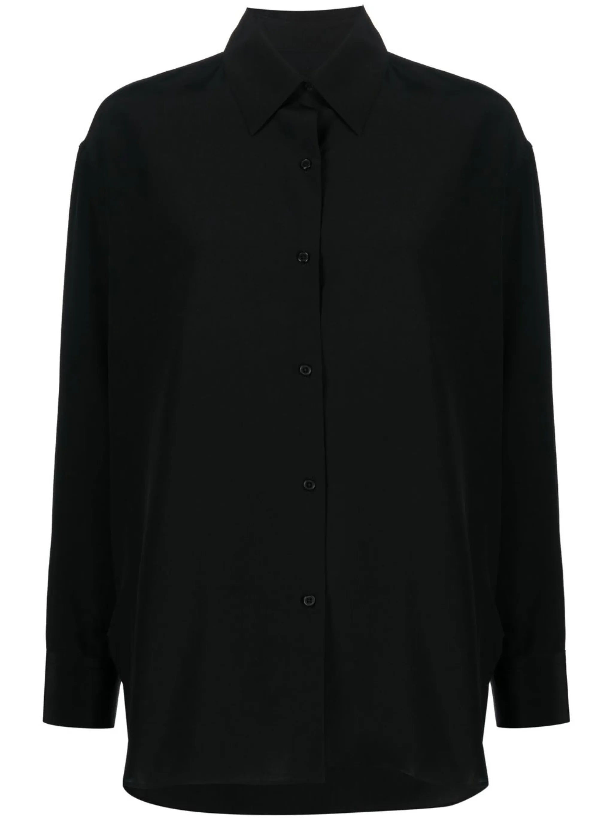 Nili Lotan Nili Lotan Silk Long-sleeved Shirt