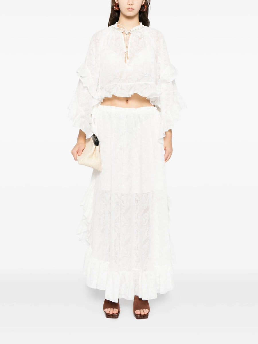 Zimmermann Zimmermann Daylight Skirt, view 3