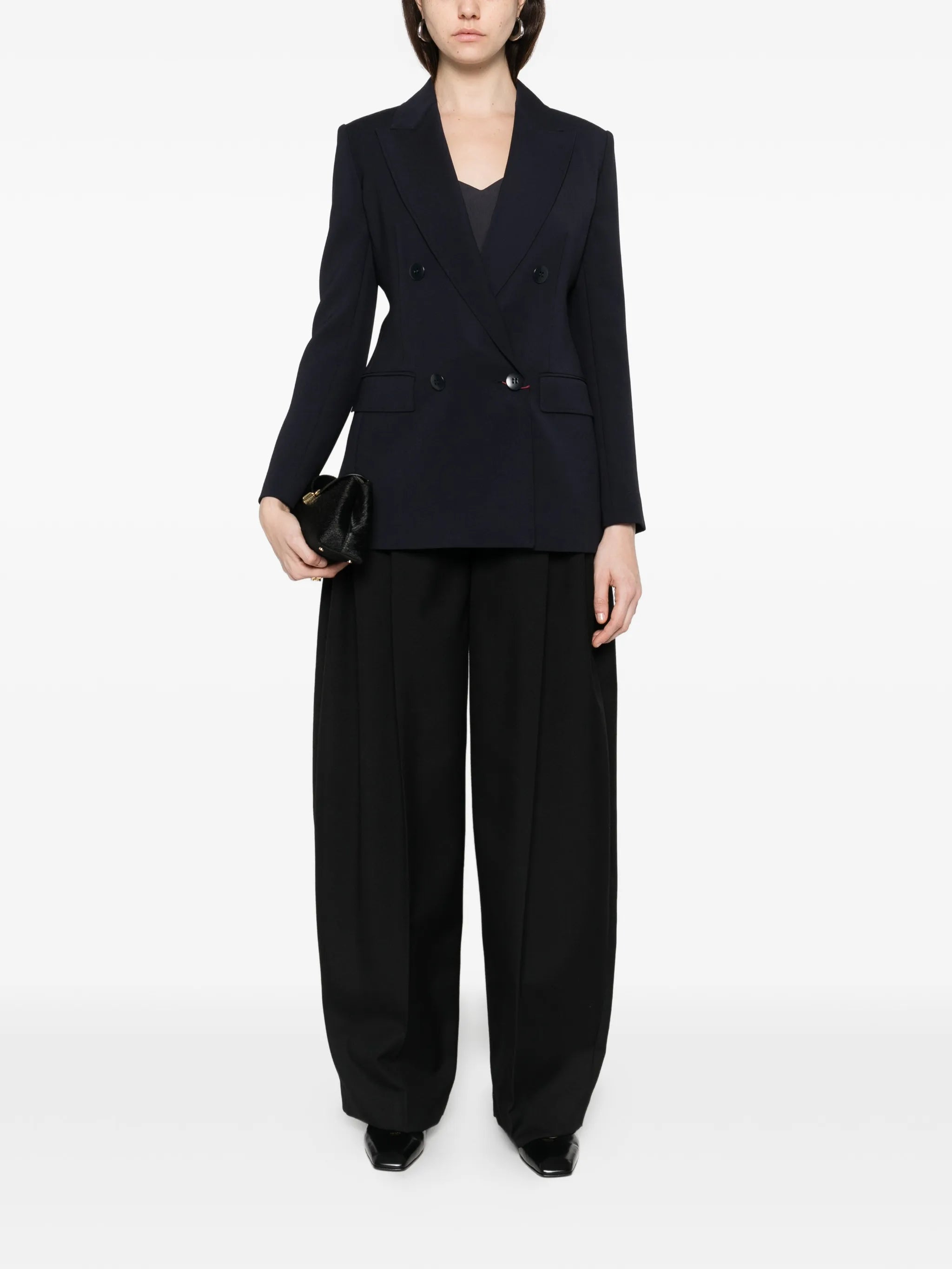 Max Mara Studio Max Mara Studio Double-breasted Blazer, view 2