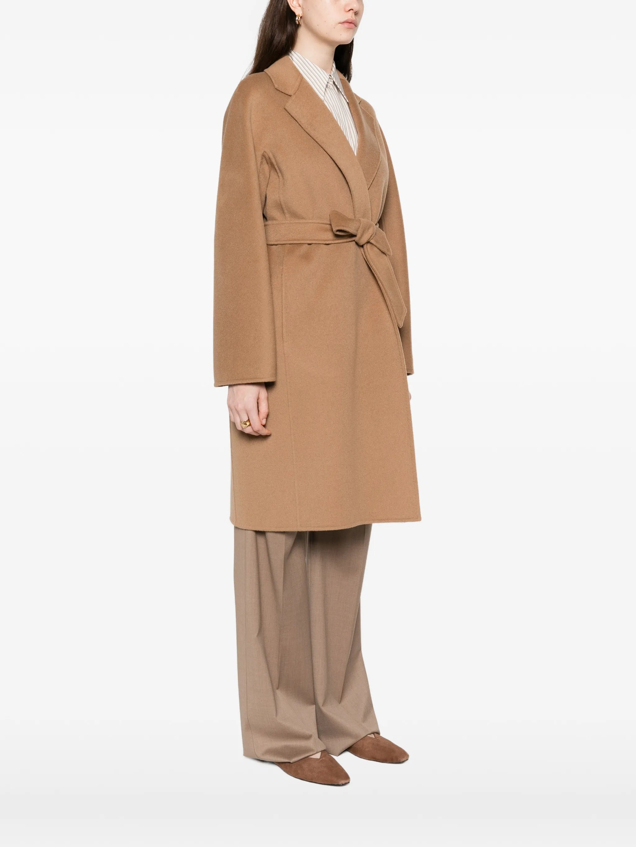 Max Mara Max Mara Aceri Tie-waist Coat, view 2