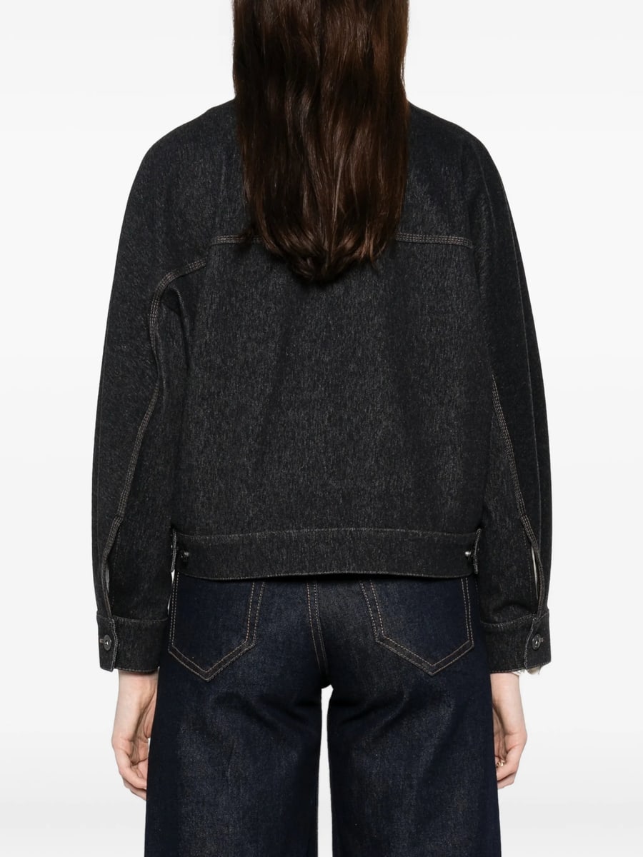 Max Mara Max Mara Long Sleeves Cropped Jacket, view 2