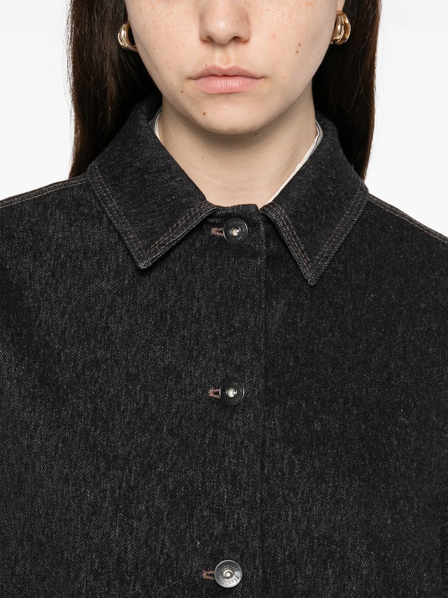 Max Mara Max Mara Long Sleeves Cropped Jacket, view 4
