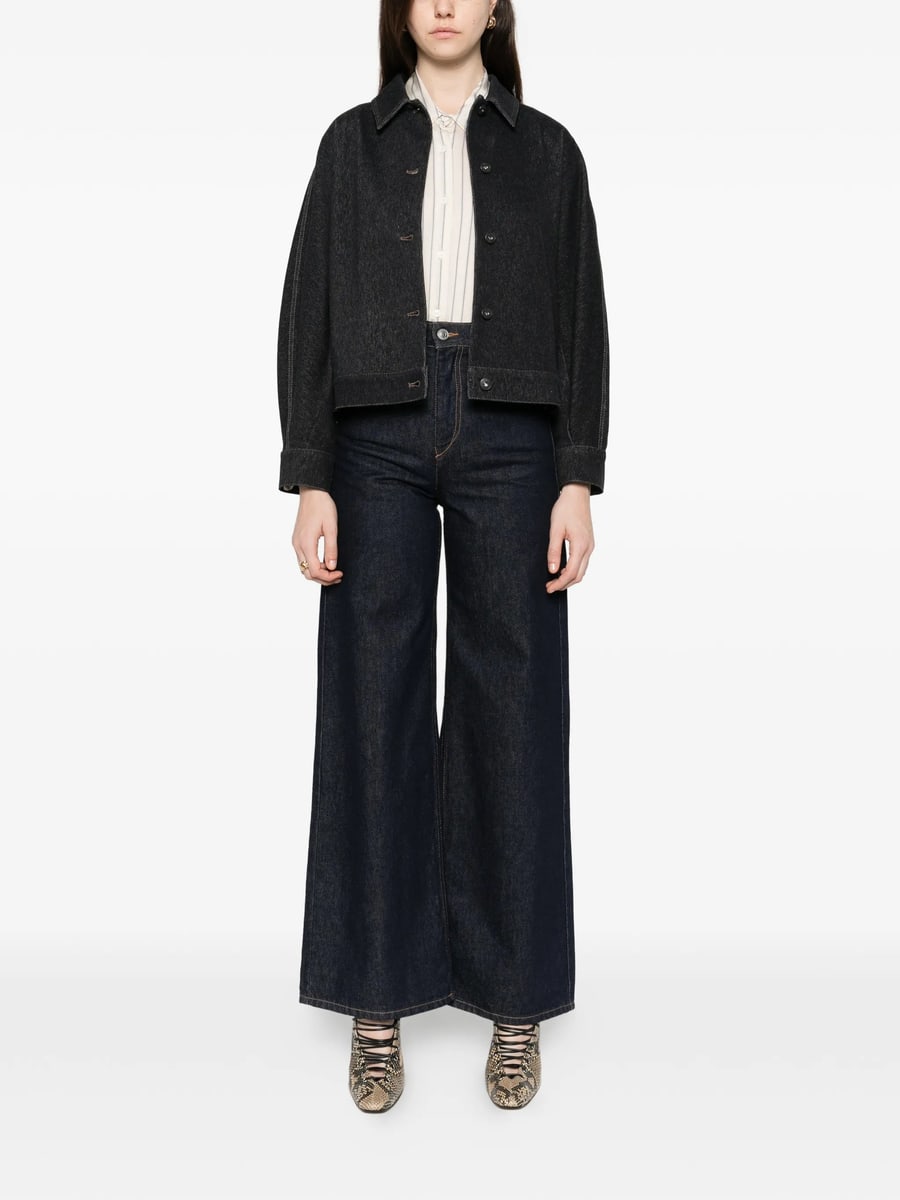Max Mara Max Mara Long Sleeves Cropped Jacket, view 5