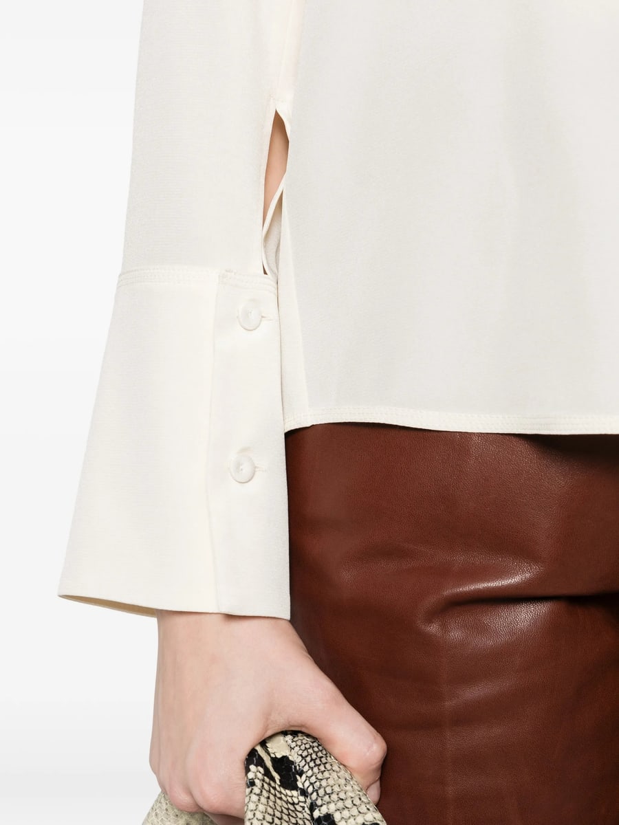 Max Mara Max Mara Point-collar Shirt, view 4