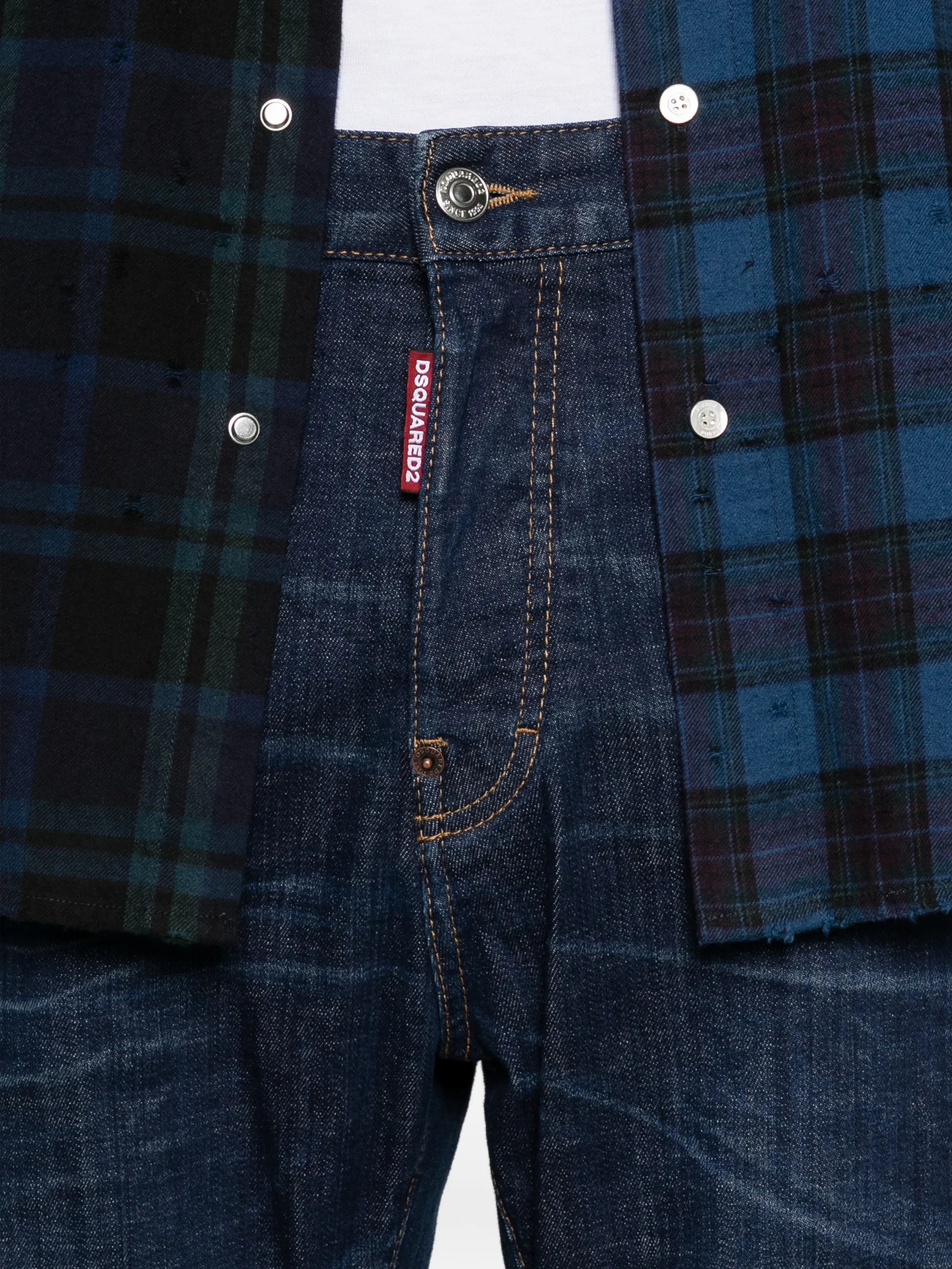 Dsquared2 Dsquared2 Button-fastening Jeans, view 2