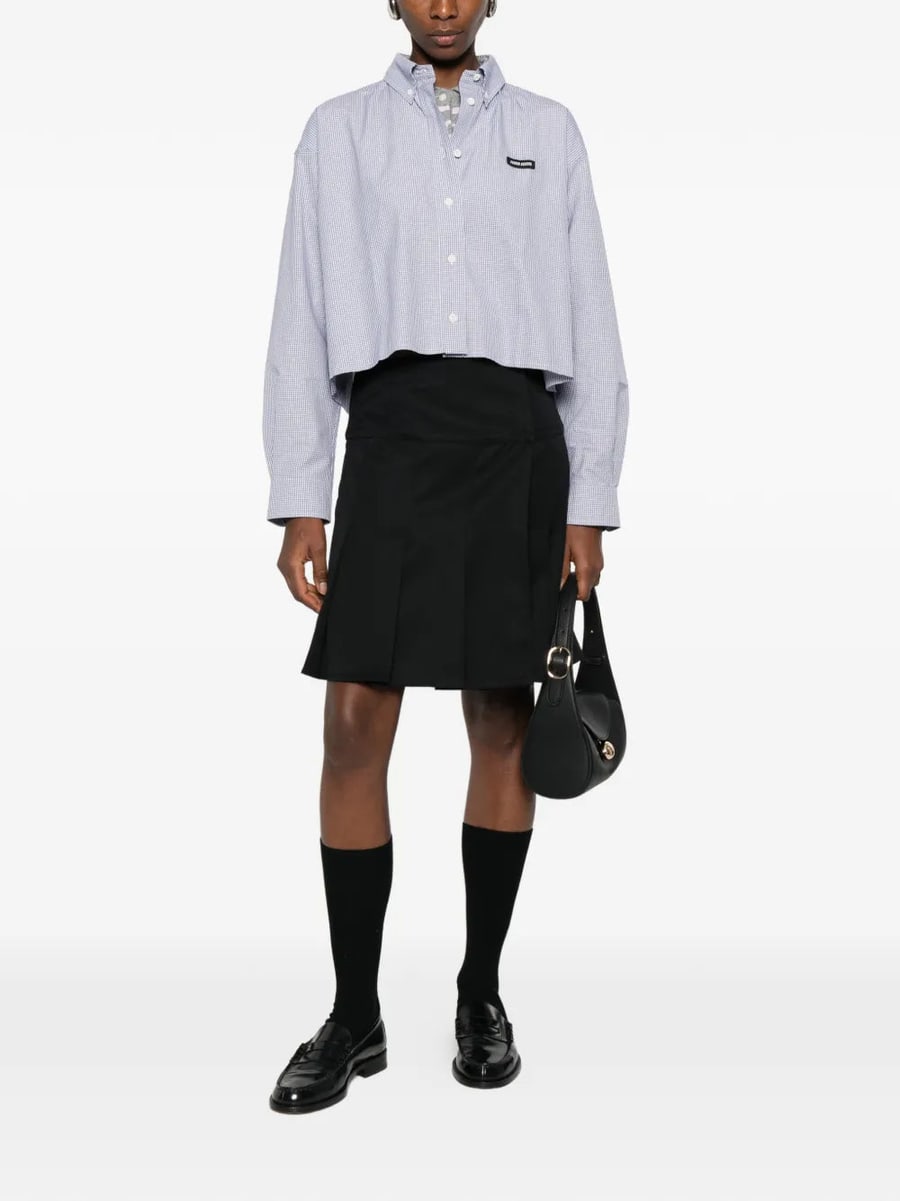 Miu Miu Miu Miu Checked Shirt, view 3