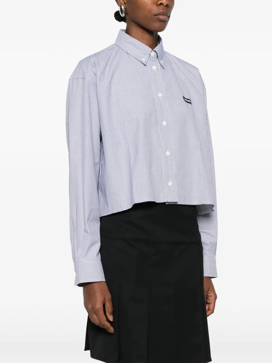 Miu Miu Miu Miu Checked Shirt, view 5