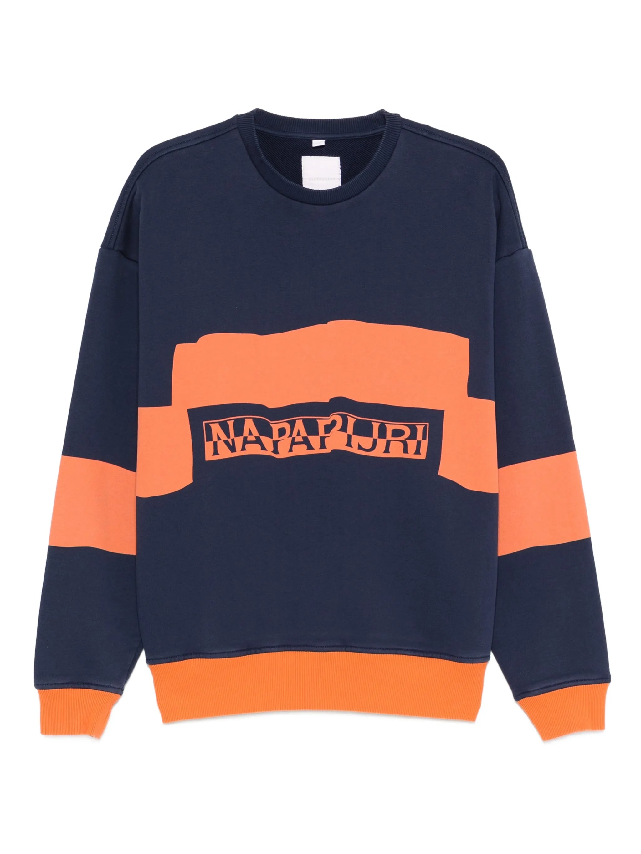 Napapijri Napapijri Logo Striped Sweatshirt