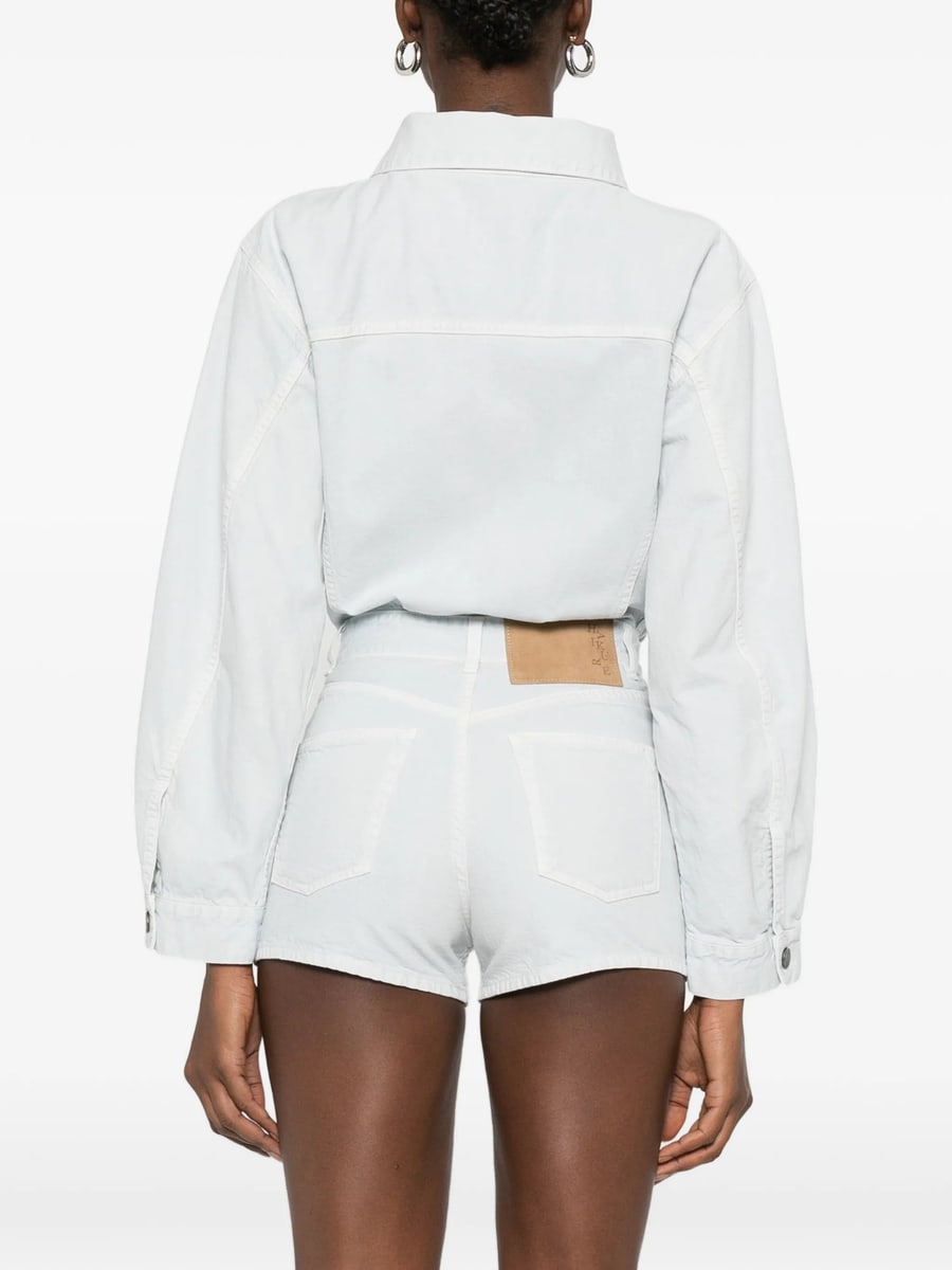 Haikure Haikure Button-fastening Playsuit, view 2