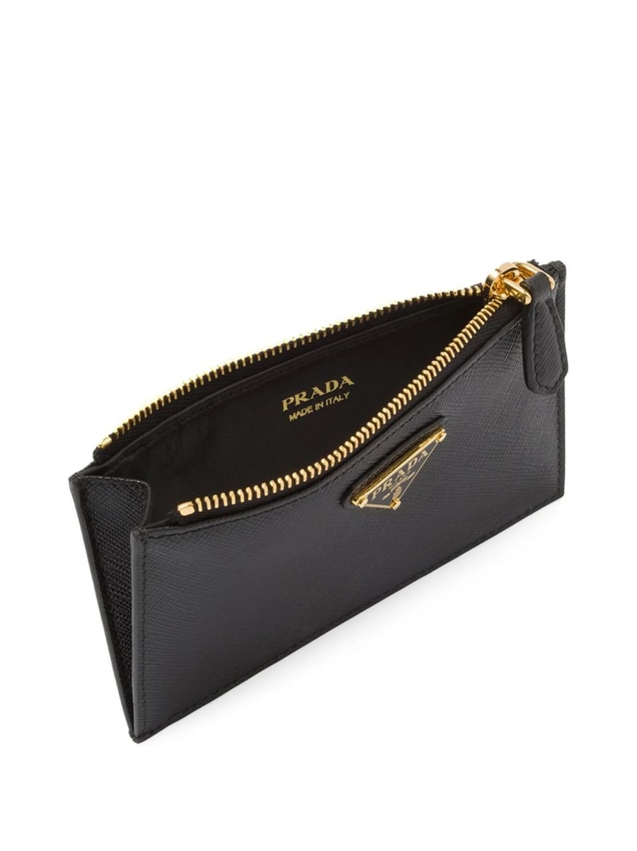 Prada Prada Saffiano Leather Card Holder, view 4