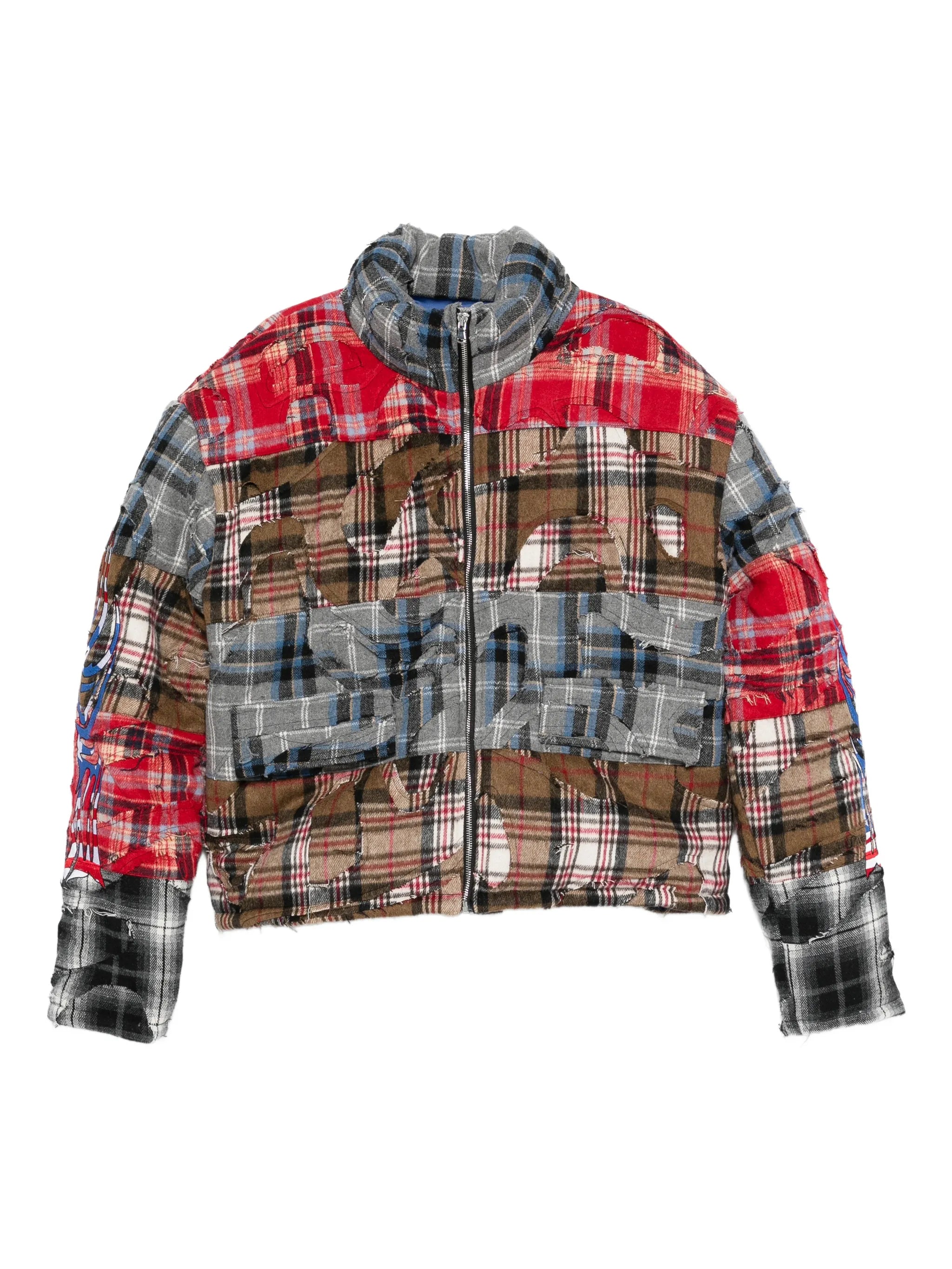 Who Decides War Who Decides War Ruin Patchwork-design Jacket