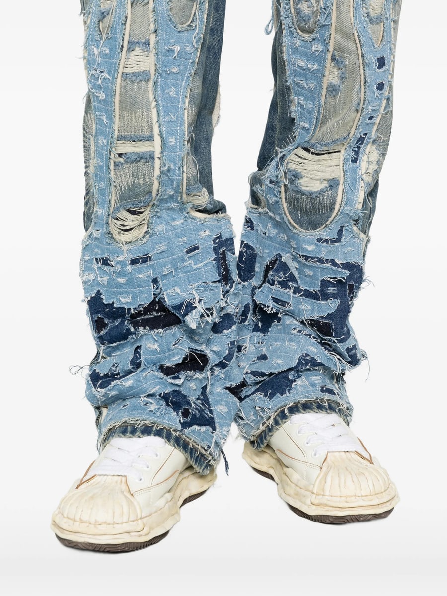 Who Decides War Who Decides War Buttoned Jeans, view 3