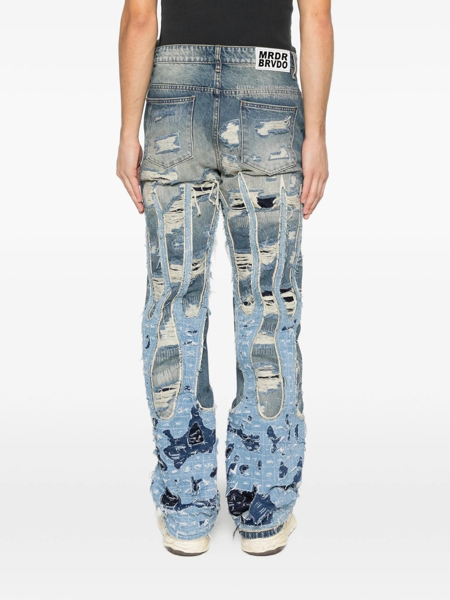 Who Decides War Who Decides War Buttoned Jeans, view 5