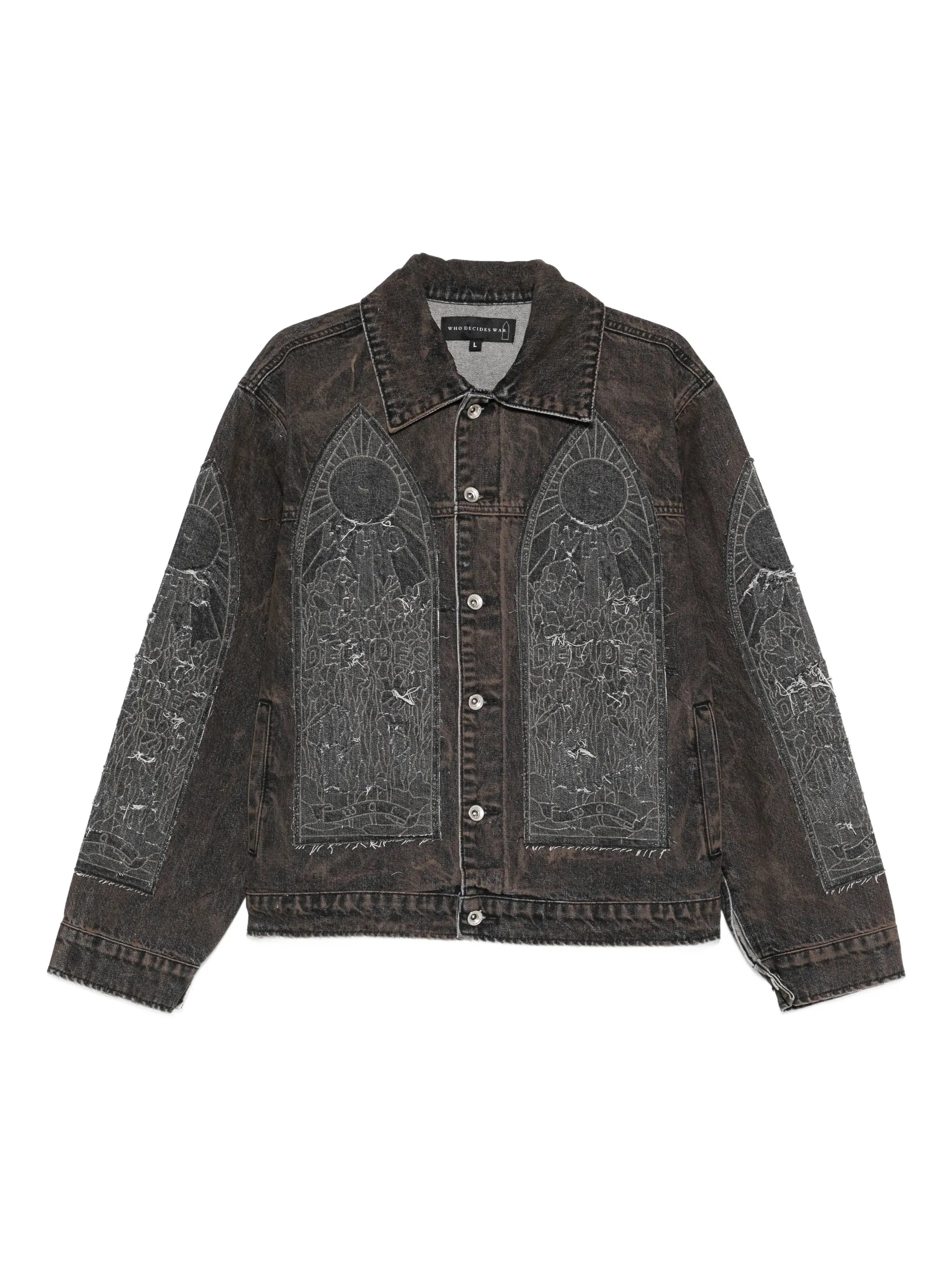 Who Decides War Who Decides War Mechanic Denim Jacket