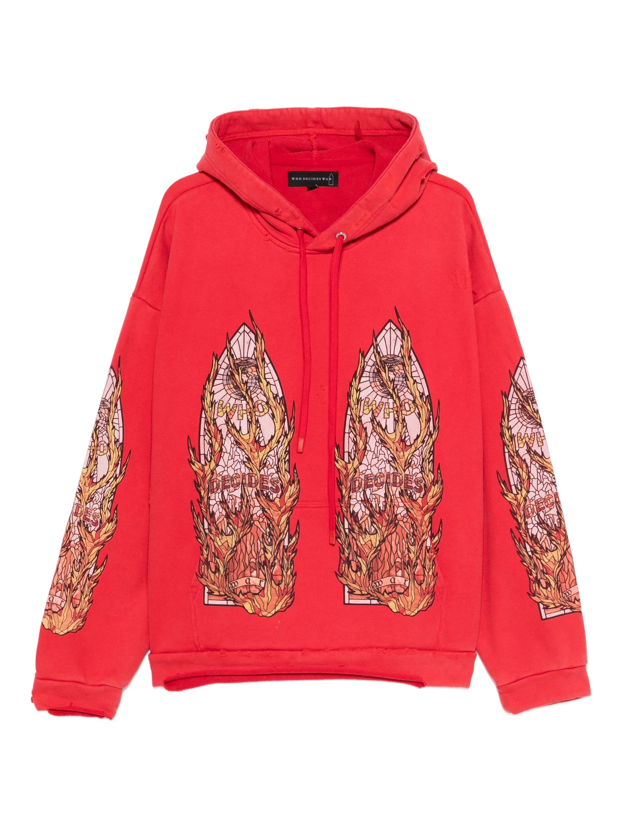Who Decides War Who Decides War Drawstring-fastening Hoodie